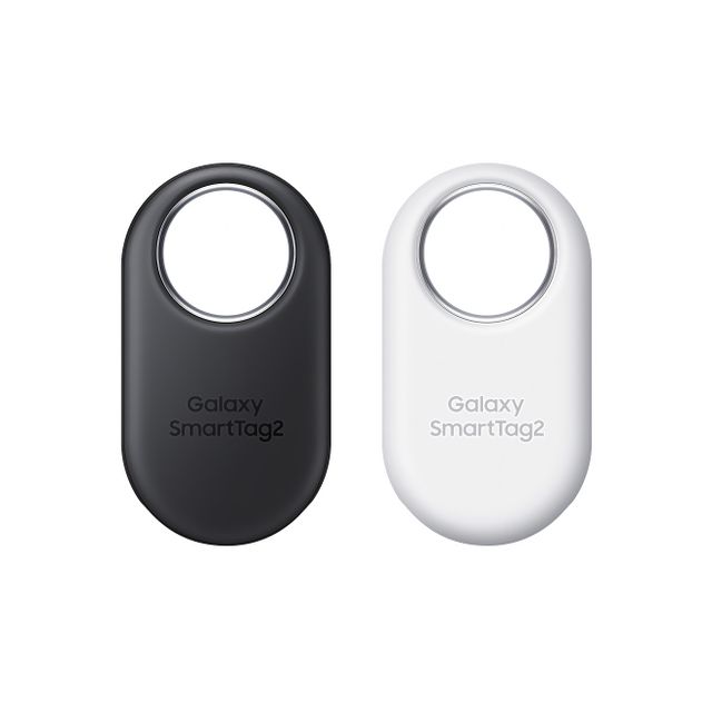 Samsung Galaxy SmartTag2 Bluetooth Tracker (1 Pack), Compass View AR, Find Lost Mode, With Official Silicone Case, Black