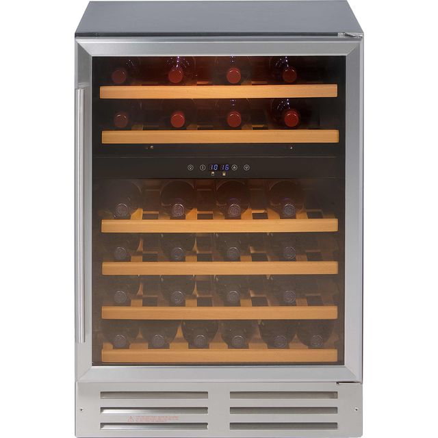 Belling Unbranded 600SSWC Built In Wine Cooler - Stainless Steel - G Rated