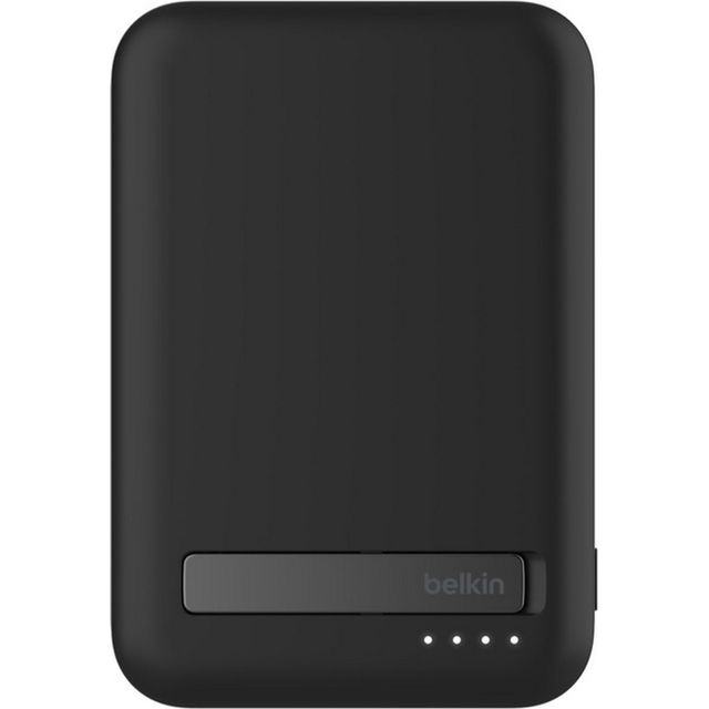 Belkin BoostCharge Pro 10k Magnetic with Qi2 + Kickstand Power Pack in Black