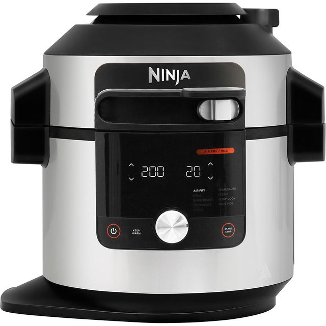 Ninja Foodi Max 15-in-1 SmartLid OL750UK 7.5 Litre Multi Cooker - Stainless Steel / Black