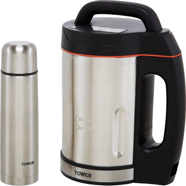 Tower T12055BF 1.6 Litre Soup Maker - Stainless Steel