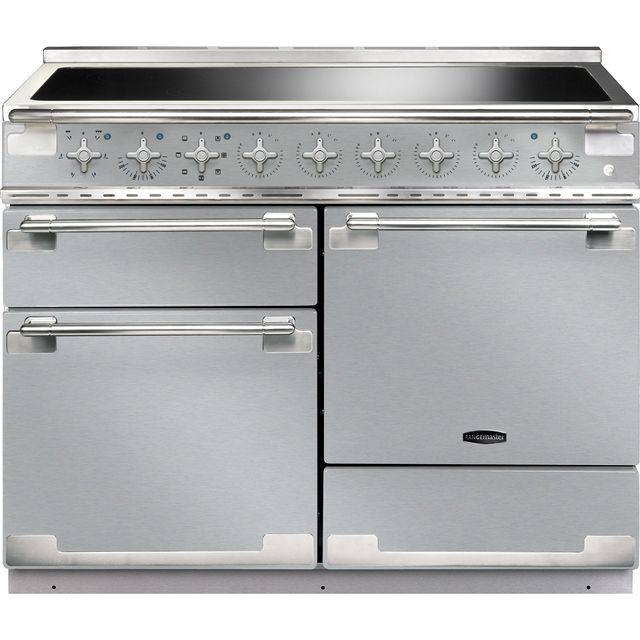 Rangemaster Elise ELS110EISS 110cm Electric Range Cooker with Induction Hob - Stainless Steel - A/A Rated