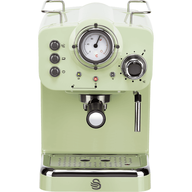 Swan Retro SK22110GN Espresso Coffee Machine - Green