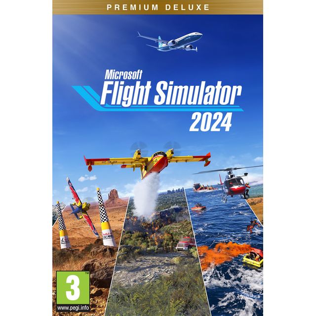 Microsoft Flight Simulator 2024 Premium Deluxe Edition (Pre-Purchase/Launch Day) for Xbox Series X/Xbox Series S/PC - Digital Download