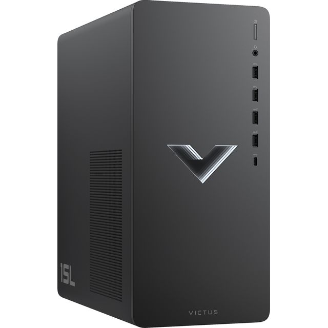 HP Victus TG02-0036na Gaming Tower - NVIDIA GeForce GTX 1660 SUPER, Intel® Core™ i5, 1 TB SSD - Mica Silver