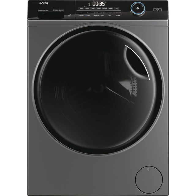 Haier i-Pro Series 5 HW100-B14959S8U1U 10kg WiFi Connected Washing Machine with 1400 rpm – Graphite – A Rated