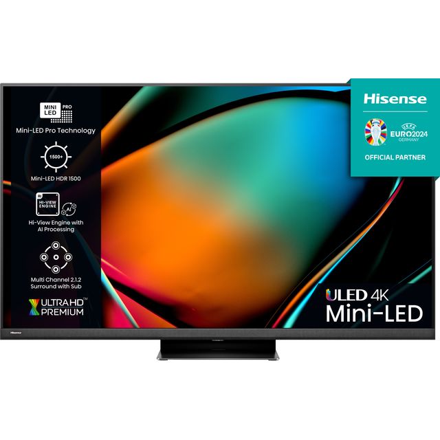 Hisense U8K 55 4K Ultra HD MiniLED Smart TV - 55U8KQTUK
