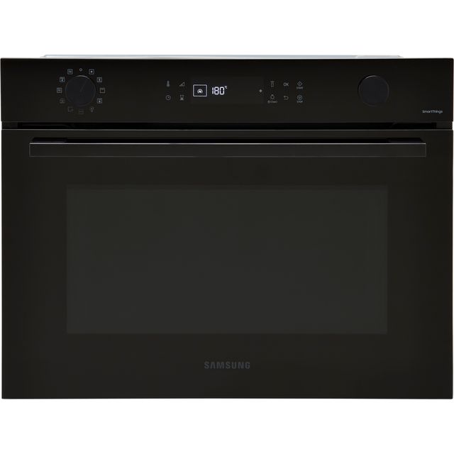 Samsung Bespoke Series 4 NQ5B4553FBK Built In Compact Electric Single Oven with Microwave Function - Black