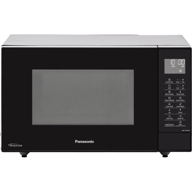 Panasonic NN-CT56JBBPQ 31cm tall, 52cm wide, Freestanding Microwave - Black