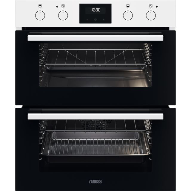 Zanussi ZPHNL3W1 Built Under Electric Double Oven - White - A/A Rated
