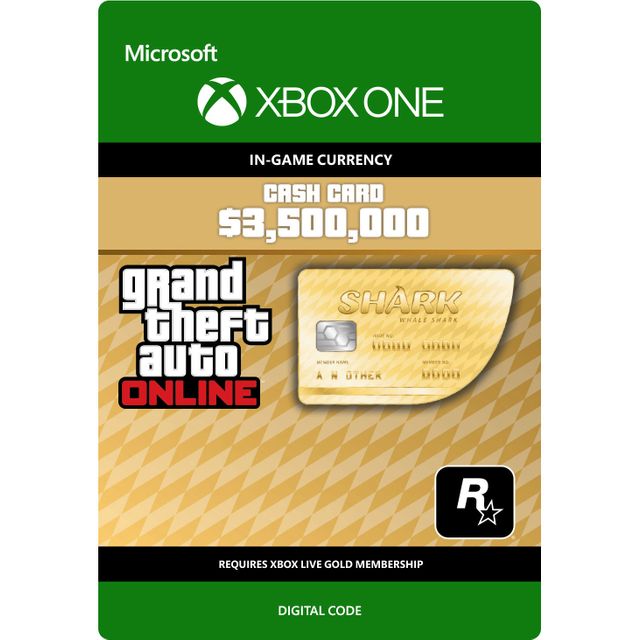 Grand Theft Auto V Whale Shark Cash Card For Xbox One Digital Download Review