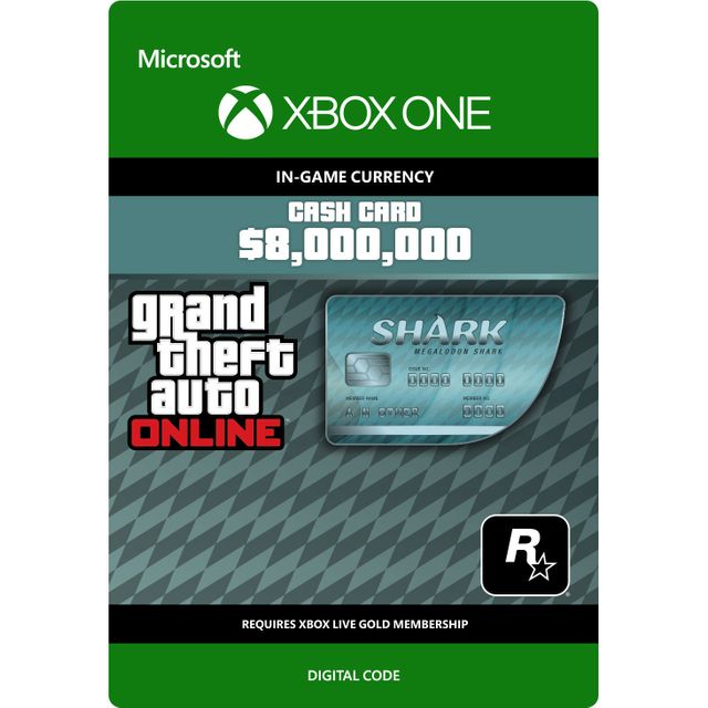 Grand Theft Auto V Megalodon Shark Cash Card For Xbox One Digital Download Review