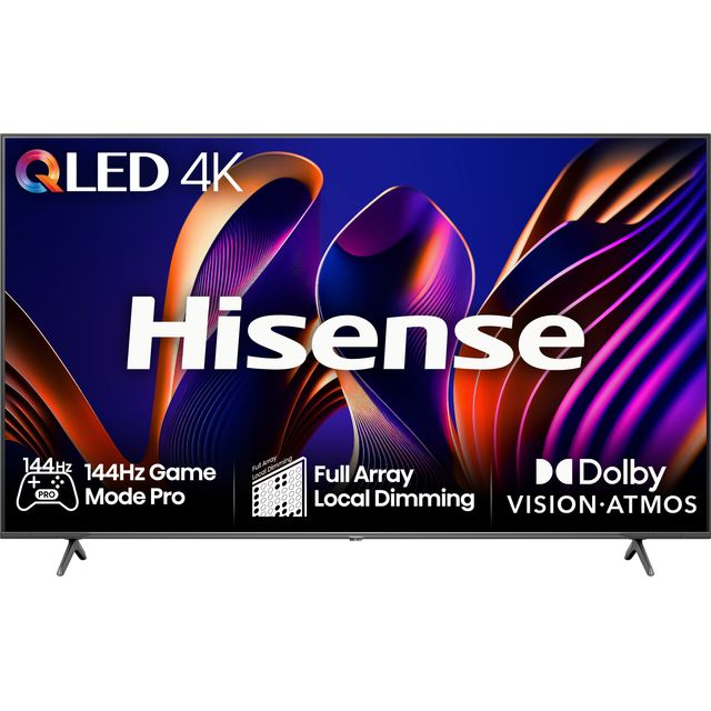 Hisense E77NQTUK PRO 75" 4K Ultra HD QLED Smart Freely TV [2024] - 75E77NQTUK PRO