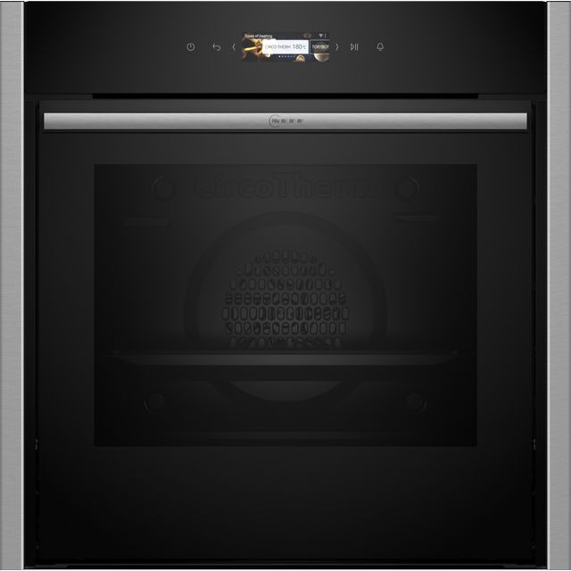 NEFF N70 Slide & Hide® B54CR31N0B Built In Electric Single Oven - Stainless Steel - A+ Rated