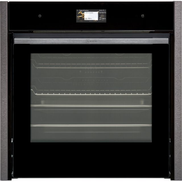 NEFF N90 Slide & Hide® B64FS31G0B Built In Electric Single Oven - Graphite - A+ Rated