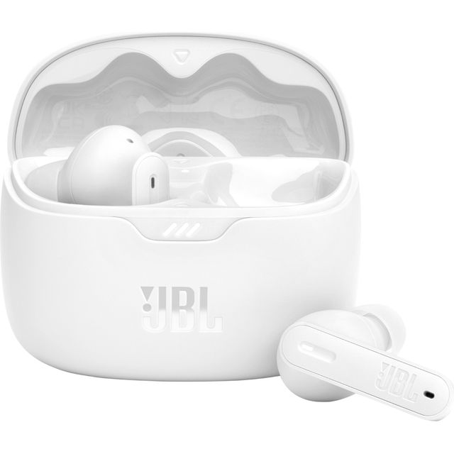 JBL Wave Beam JBLTBEAMWHT Earbuds Headphones - White - JBLTBEAMWHT - 1