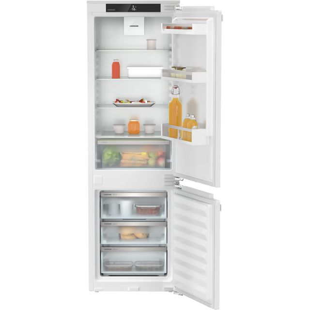 Liebherr Pure ICNe5103 Integrated Frost Free Fridge Freezer with Fixed Door Fixing Kit - White - E Rated