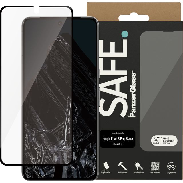 SAFE. by PanzerGlass Screen Protector for Google Pixel 8 Pro - Transparent