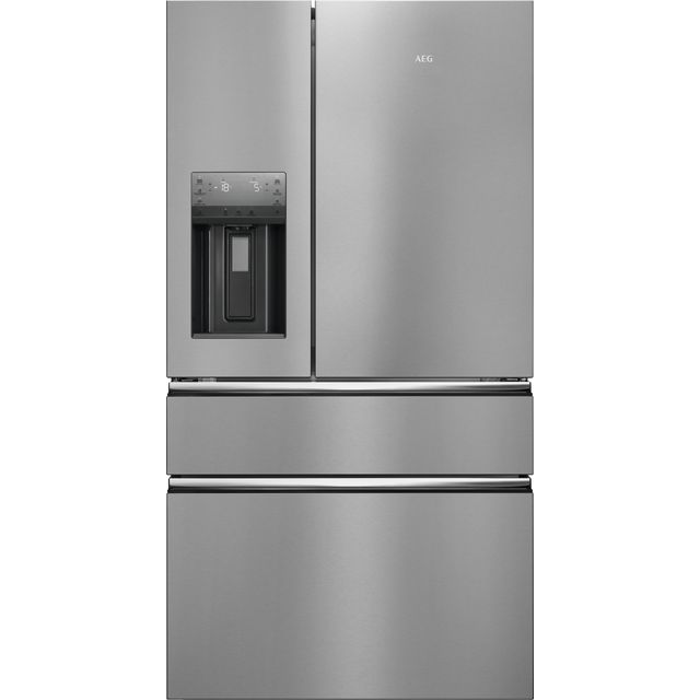 AEG RMB954E9VX Wifi Connected American Fridge Freezer - Stainless Steel - E Rated