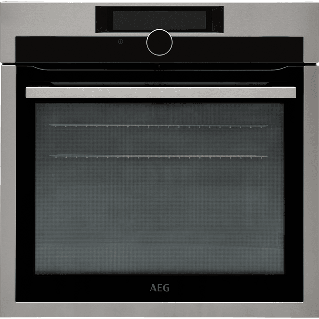 AEG BPE948730M Built In Electric Single Oven and Pyrolytic Cleaning - Stainless Steel - A++ Rated