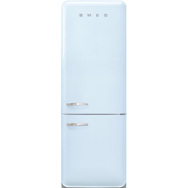 Smeg Right Hand Hinge FAB38RPB5 70/30 Frost Free Fridge Freezer – Pastel Blue – E Rated