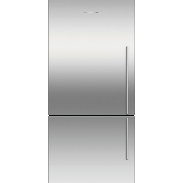 Fisher & Paykel RF522BLXFD5 70/30 No Frost Fridge Freezer - Silver - F Rated