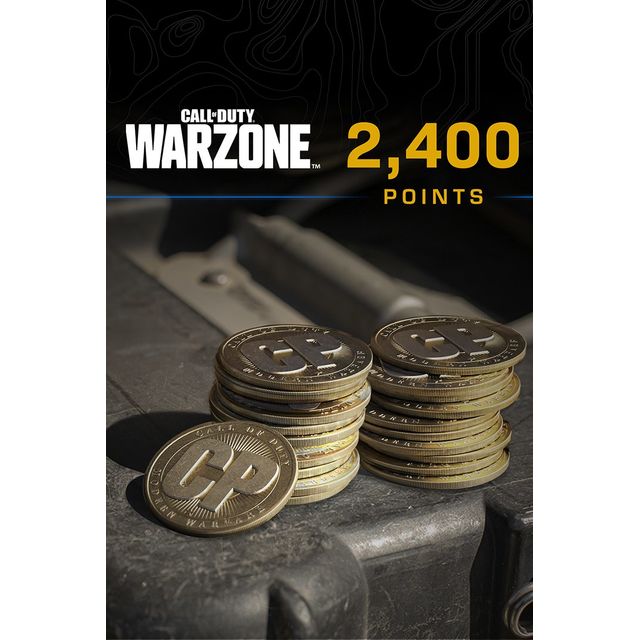 Call of Duty: Warzone 2,400 Game Points For Xbox One