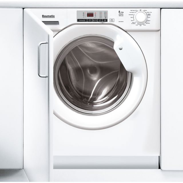 Baumatic BDI1485D4E/1 Integrated 8Kg / 5Kg Washer Dryer with 1400 rpm - White - A Rated