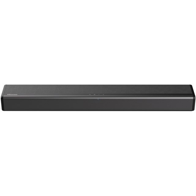 Hisense HS214 2.1Ch All- In-One 108W Soundbar with Built-In Subwoofer, Black, Compact Design, AUX & INIU USB C Charger Cable 2m 3.1A Type C Cable Fast Charging, Braided USB A to USB-C Phone Charger