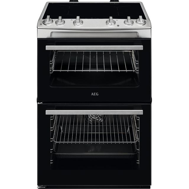 AEG 6000 SurroundCook CIX6500ABM 60cm Electric Cooker with – Stainless Steel – A Rated