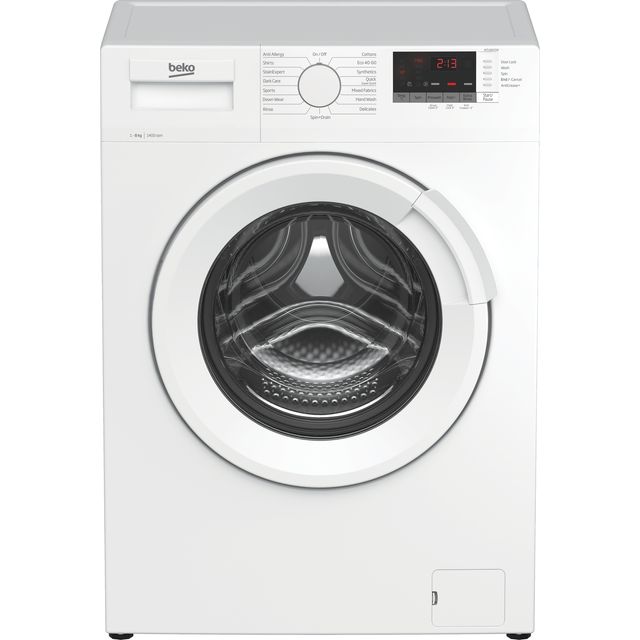 Beko WTL84151W 8kg Washing Machine with 1400 rpm - White - C Rated