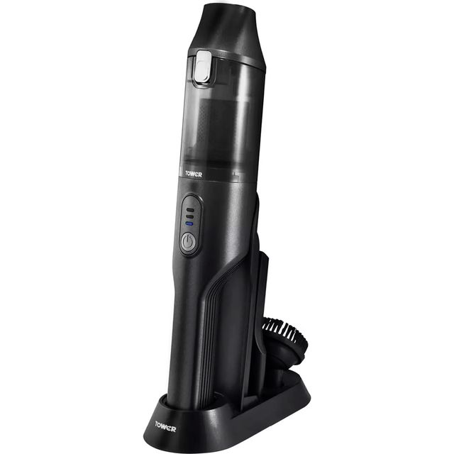 Tower Optimum T527000 Cordless Vacuum Cleaner with up to 30 Minutes Run Time - Black