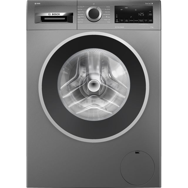 Bosch Series 6 i-Dos WGG244FRGB 9kg Washing Machine with 1400 rpm - Graphite - A Rated