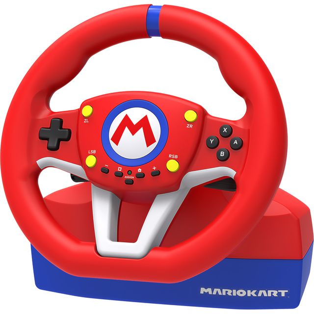 Hori Mario Kart Racing Wheel Pro - Red / Blue
