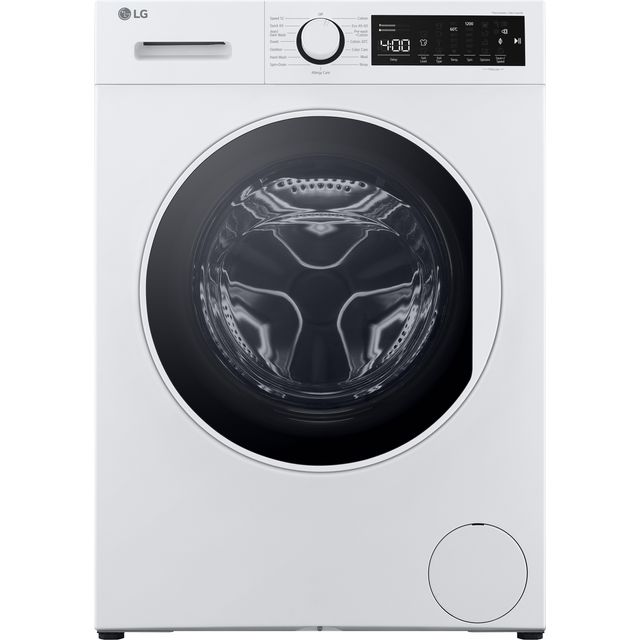 LG Steam F2T208WSE 8kg Washing Machine with 1200 rpm - White - B Rated