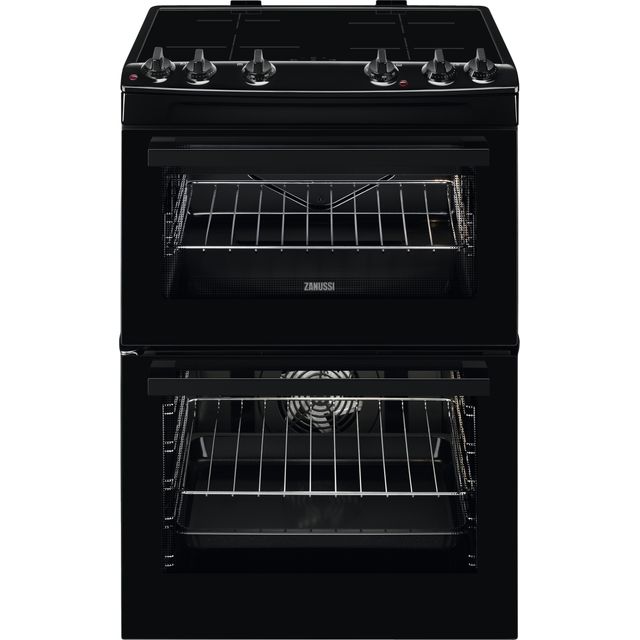 Zanussi ZCI66080BA Electric Cooker with Induction Hob - Black - A Rated