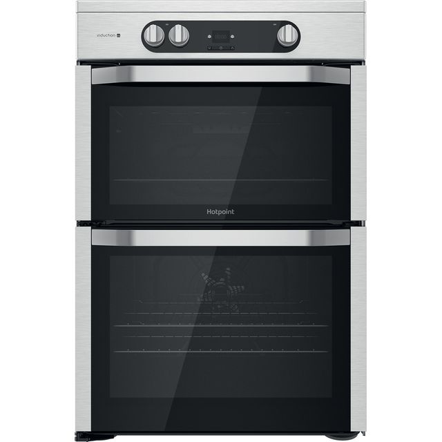 Hotpoint Amelia HDM67I9H2CX/UK Electric Cooker with Induction Hob - Silver - A/A Rated