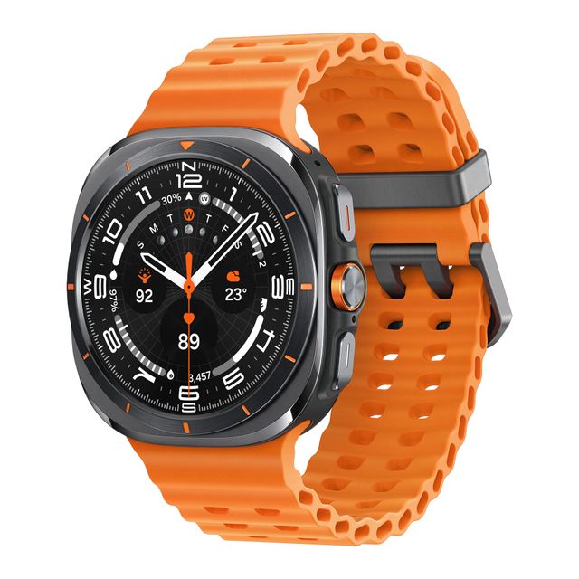 Samsung Galaxy Watch Ultra, GPS + Cellular - 47mm - Titanium Grey / Orange