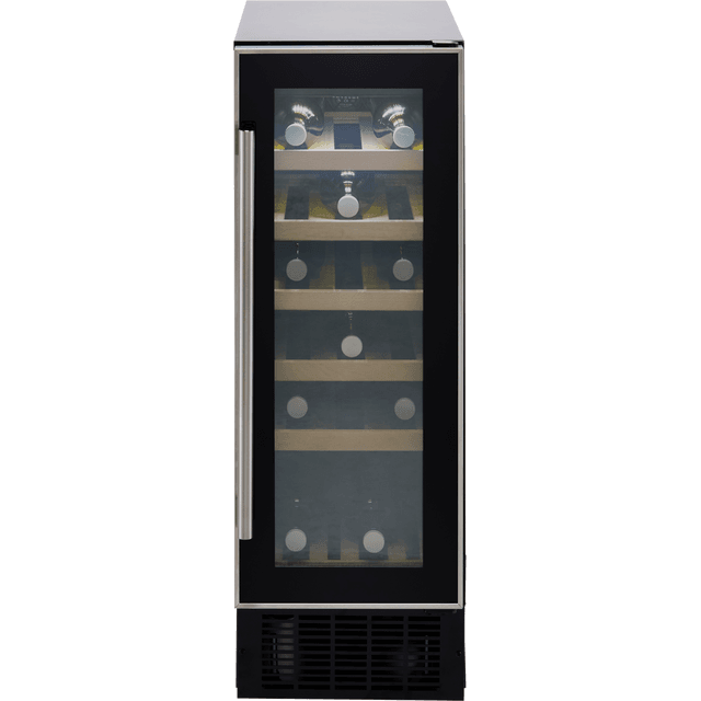Baumatic BWC305SS/3 Built In Wine Cooler - Black - F Rated