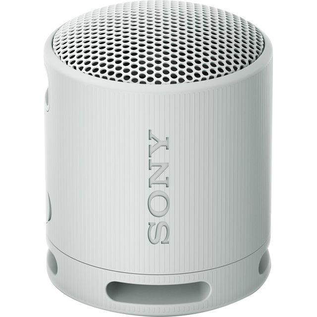 Sony SRS-XB100 - Wireless Bluetooth, Portable, Lightweight, Compact, Outdoor, Travel Speaker, Durable IP67 Waterproof & Dustproof, 16 HR Battery, Strap, Hands-Free Calling, new Model, Grey