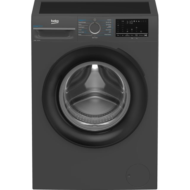 Beko EnergySpin BM3WT4941IA 9kg Washing Machine with 1400 rpm - Anthracite - A Rated