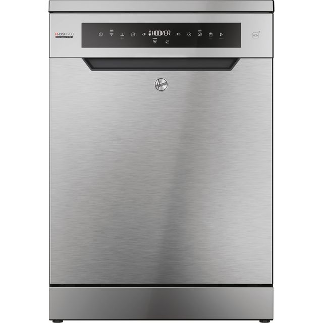 Hoover H-DISH 700 HF6B4S1PX Wifi Connected Standard Dishwasher – Stainless Steel – B Rated