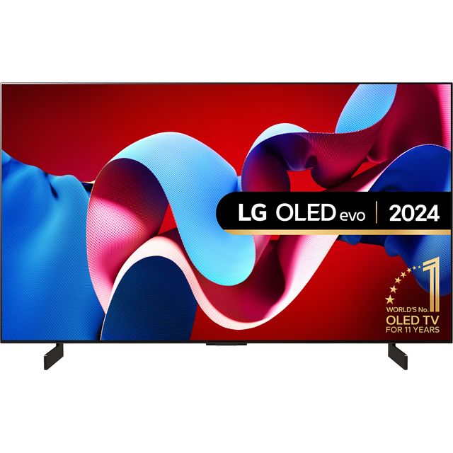 LG C44LA 42 4K Ultra HD OLED Smart TV [2024] - OLED42C44LA