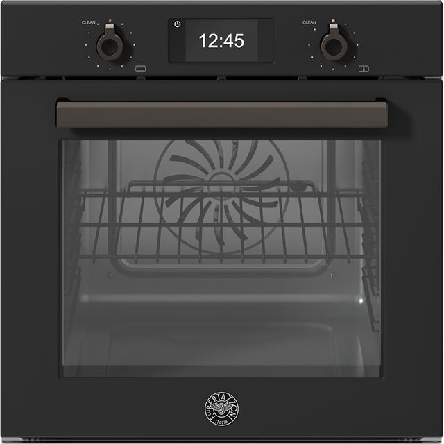 Bertazzoni Professional Series F6011PROPTN Built In Electric Single Oven with Pyrolytic Cleaning - Carbonio - A++ Rated