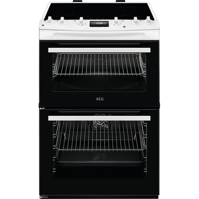 AEG 6000 SurroundCook CIX6540ACW 60cm Electric Cooker with - White - A Rated