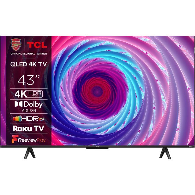 TCL RC650K 43 4K Ultra HD QLED Smart TV [2024] - 43RC650K