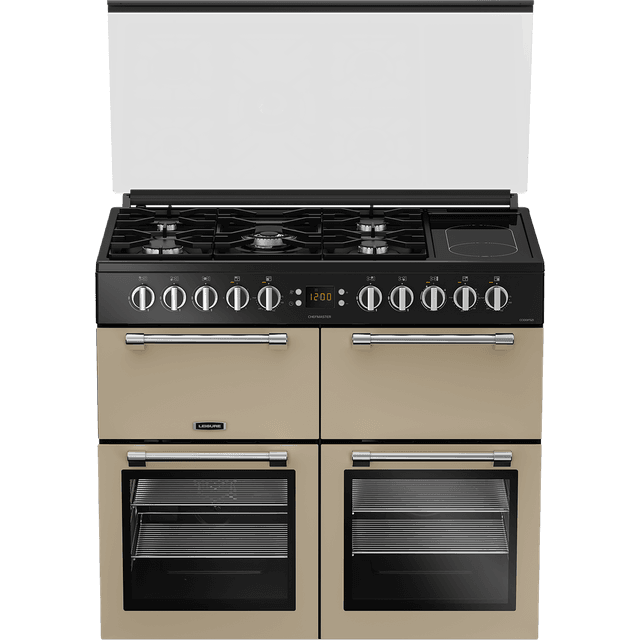 Leisure Chefmaster CC100F521C 100cm Dual Fuel Range Cooker – Cream – A/A/A Rated