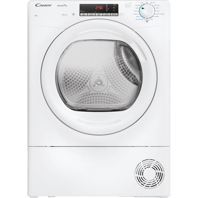 Candy Smart Pro CRO EC9TG-80 Wifi Connected 9Kg Condenser Tumble Dryer – White – B Rated