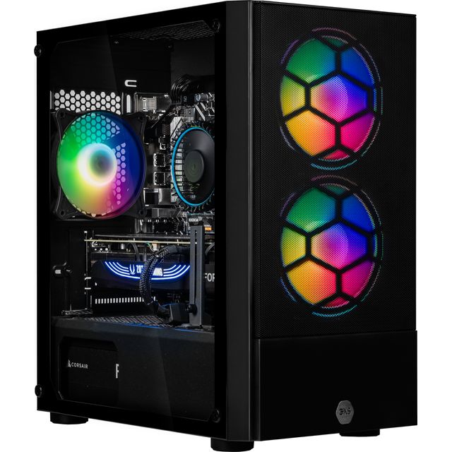 3XS Core 4070 Ti SUPER RGB Gaming Tower - NVIDIA GeForce RTX 4070 Ti Super, Intel® Core™ i7, 1TB SSD - Black