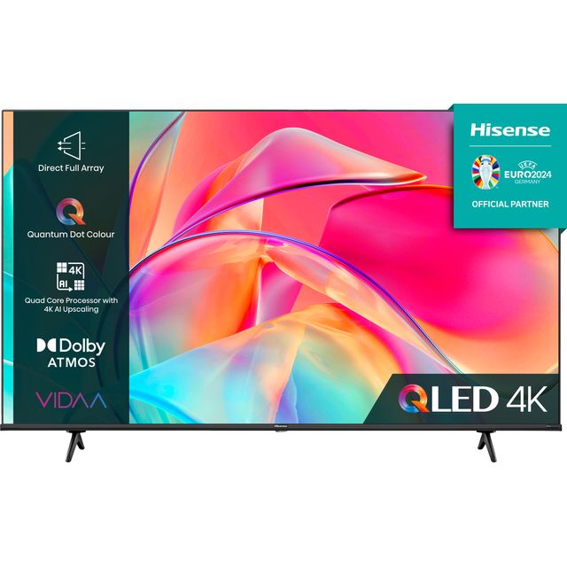Hisense 4K QLED TV E7K and HS2100 with 240W Max Audio and Wireless Subwoofer &EZ Play